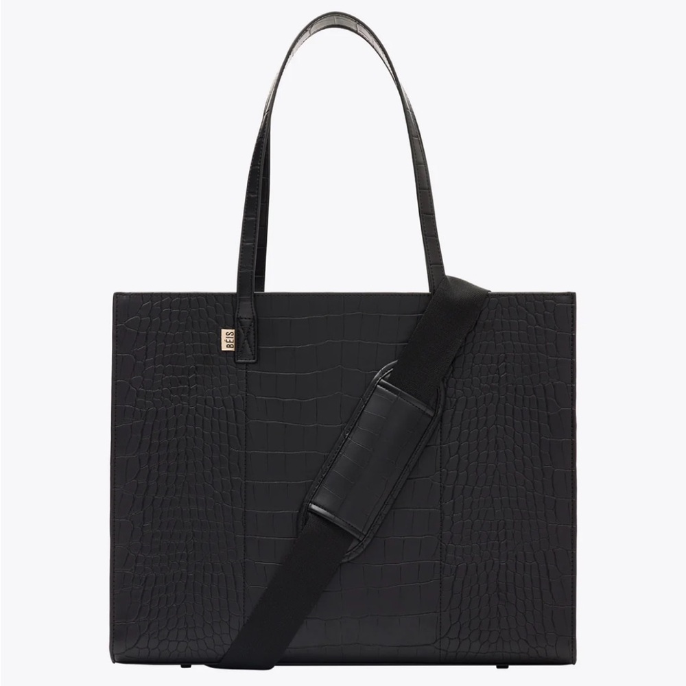 BEIS Work Tote Large in Croc
